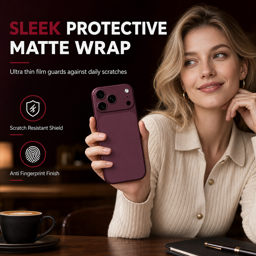 📱 Save 49%! 🛡️ Full Wrap Phone Back Skin – Scratch-resistant & slim protection ✨