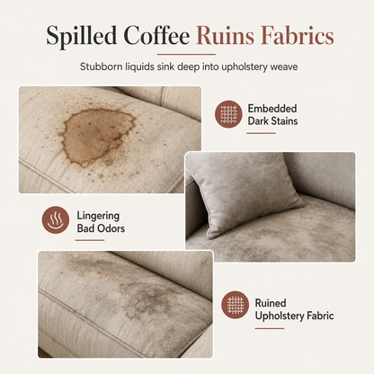 🏆LIMITED TIME 49% OFF🛋️Sofa Cleaner and Stain Remover for Various Cushion Materials