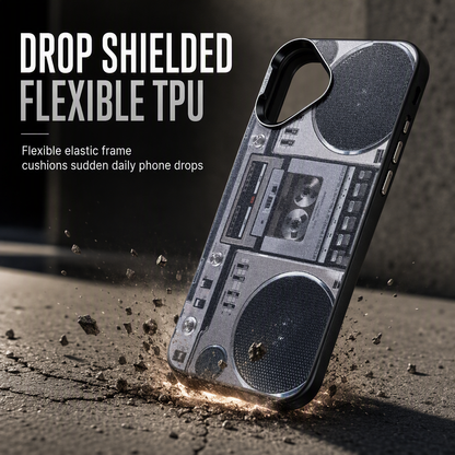 🎶 LIMITED-TIME 49% OFF! 📀 Vinyl Record Pattern Phone Case – Retro Style, Soft TPU, Anti-scratch ✨