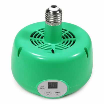 ⏳Time-Limited Special⏰Intelligent Temperature Control Brooder Heater – Fan Forced Livestock Heat Lamp for Chicks, Piglets, Sheep & Farm Animals