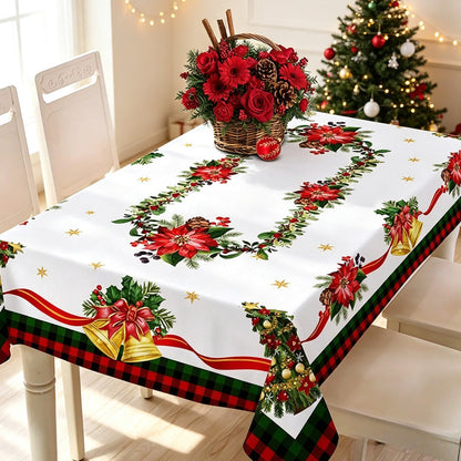 ⏳🔥LIMITED-TIME 49% OFF! ⏰Waterproof Holiday Tablecloth🎄