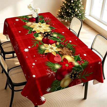 ⏳🔥LIMITED-TIME 49% OFF! ⏰Waterproof Holiday Tablecloth🎄