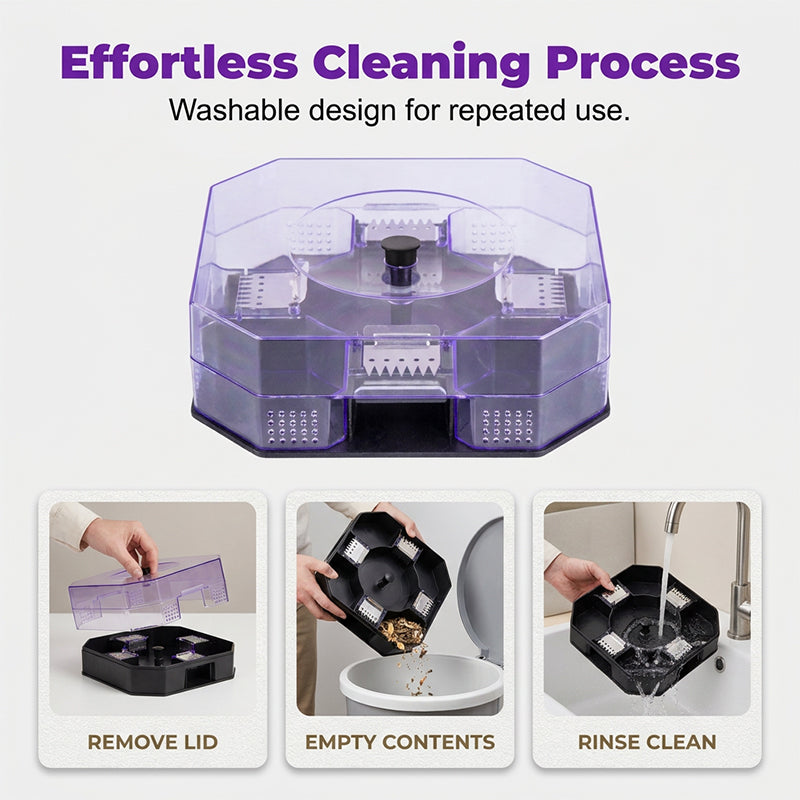 🏆 LIMITED‑TIME 49% OFF! 🏠 Reusable Effective Roach Trap – Spray-Free, One-Way Entry, Corner-Fit Design 🔒
