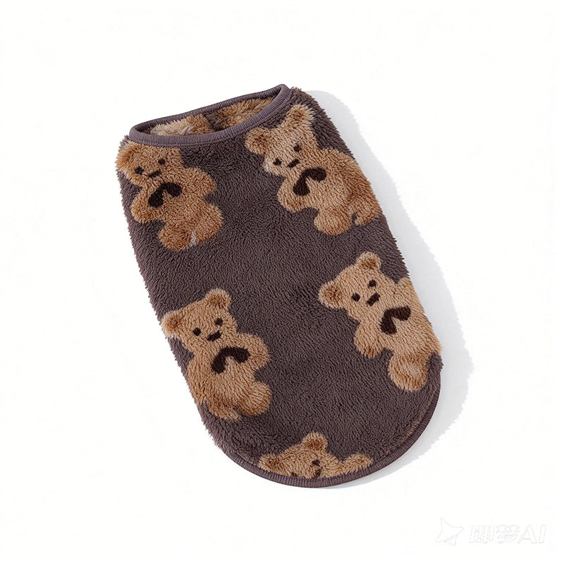 ⏳Limited-time 49% off⏰Cute Plush-Lined Pet Vest🐶🧥