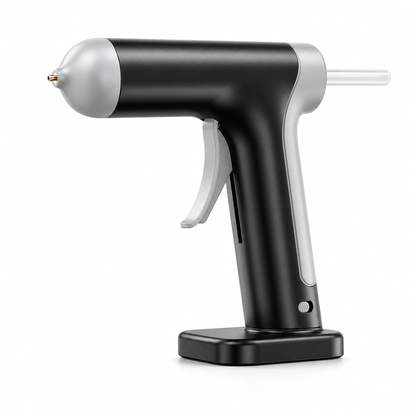 📢📢49% OFF !! ⏰Cordless Hot Melt Glue Gun Set with 2000mAh Rechargeable Battery and Copper Nozzle Includes 10 Glue Sticks for DIY Crafts and Home Use