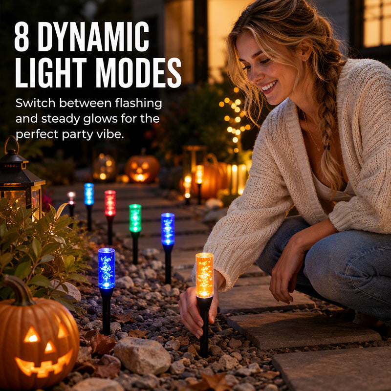 Eight lighting modes