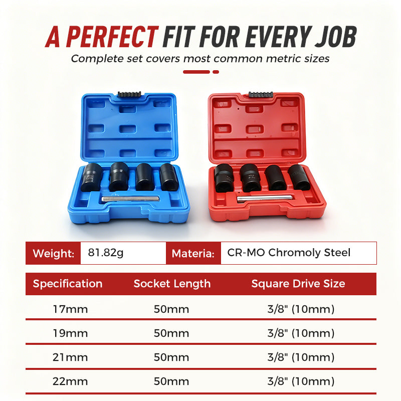 🔩 49% OFF NOW! 🔧Damaged Bolt & Nut Extractor Socket Set