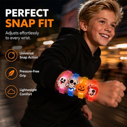 🏆LAST DAY 49% OFF🎃Kids LED Halloween Glow Bracelet
