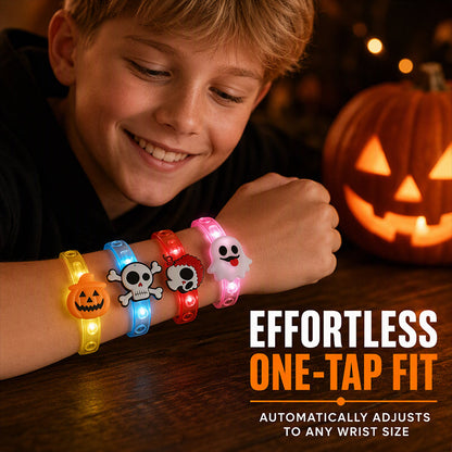 🏆LAST DAY 49% OFF🎃Kids LED Halloween Glow Bracelet