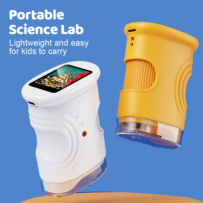 🔬 49% OFF! ✨Handheld Pocket Microscope for Kids