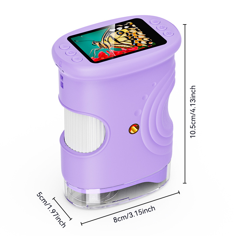 🔬 49% OFF! ✨Handheld Pocket Microscope for Kids
