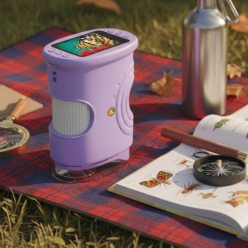 🔬 49% OFF! ✨Handheld Pocket Microscope for Kids