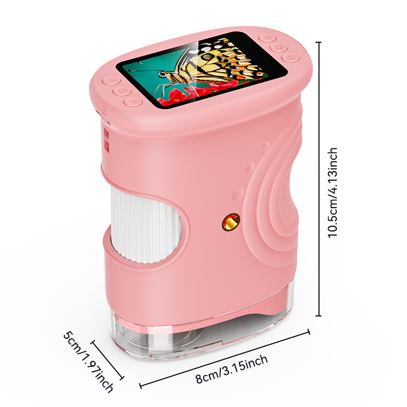🔬 49% OFF! ✨Handheld Pocket Microscope for Kids