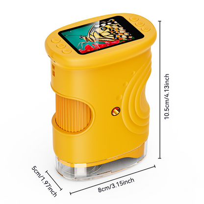 🔬 49% OFF! ✨Handheld Pocket Microscope for Kids