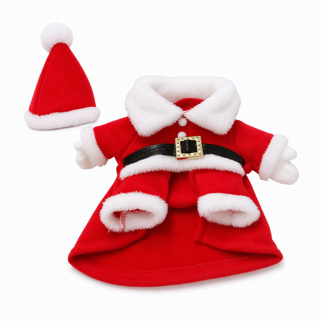 🎄 49% OFF! ✨ Christmas Pet Costume for Dogs & Cats – Hilarious 3D Standing Santa Suit with Integrated Stuffed Hands, Plush Warmth Premium Stitching & Thick Velvet Trim – Lightweight Holiday Outfit for Cats & Dogs – Sizes S-XL 🐾