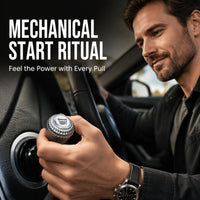 🚗🕹️Rocker-Lever Start-Button Trim | Add a Mechanical-Style Look to Your Car's Interior🔩
