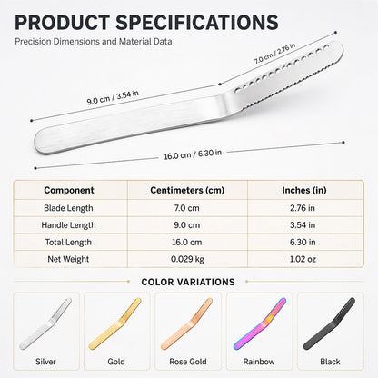 🥳HOT SALE💞50K+ SOLD! Professional 304 Stainless Steel 3-in-1 Butter Knife and Spreader