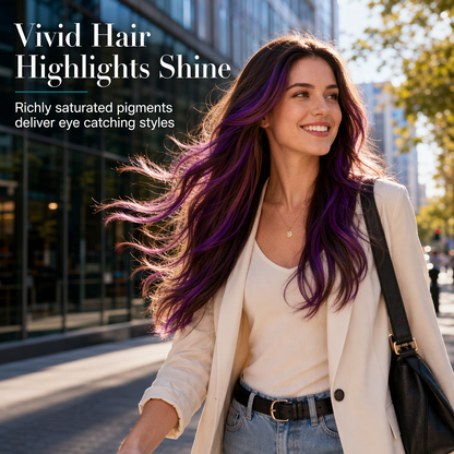 🏆BUY 1 GET 1 FREE🌈Colored Straight Clip-In Hairpieces