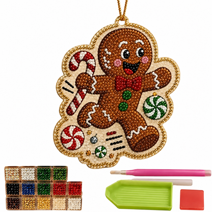 🎄✨ Christmas Pearl Art DIY Ornament Kit – Make & Hang Your Own Holiday Decor