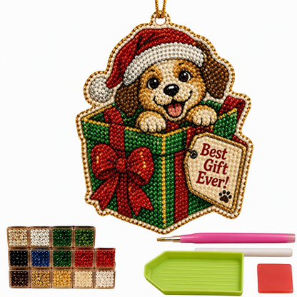 🎄✨ Christmas Pearl Art DIY Ornament Kit – Make & Hang Your Own Holiday Decor