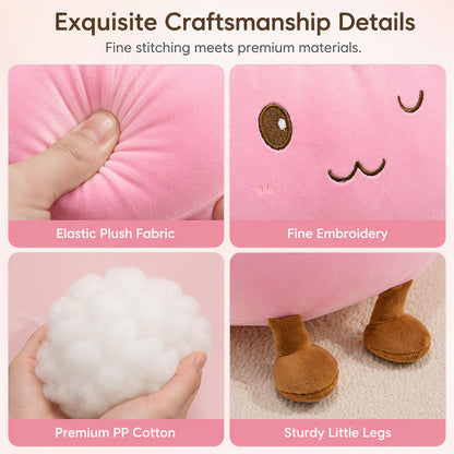 📢49% - OFF 🔥Cute Bao Bun Plush Pillow 🛏️– Soft, Squishy & Irresistibly Cosy, A Sweet Treat for Your Sofa, Bed or Desk 🛋️✨