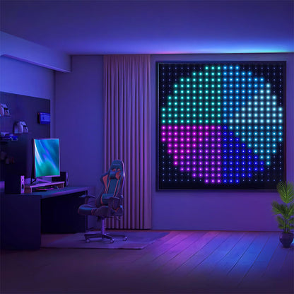 💥🌈 49% DISCOUNT! From ordinary lights to a spectacular light show! Draw patterns, add text or photos, and let the colors dance to the music – waterproof & USB-powered!