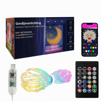 💥🌈 49% DISCOUNT! From ordinary lights to a spectacular light show! Draw patterns, add text or photos, and let the colors dance to the music – waterproof & USB-powered!