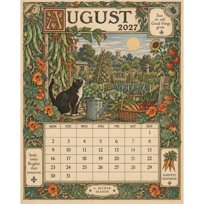 📣Add Vintage Charm Instantly! 🎁2027 Storybook Wall Calendar✨