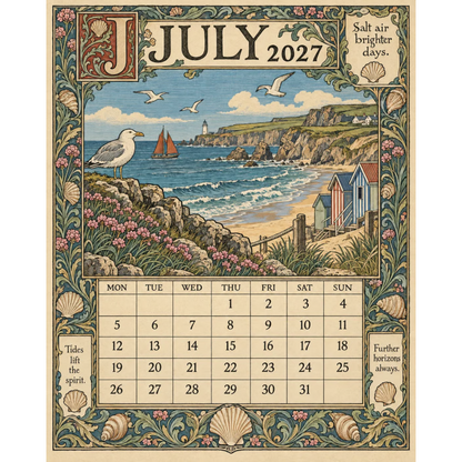 📣Add Vintage Charm Instantly! 🎁2027 Storybook Wall Calendar✨
