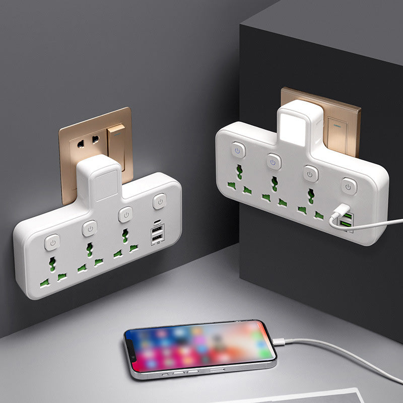 [Practical Gift] Connecting Socket with Type-C Charging Plug