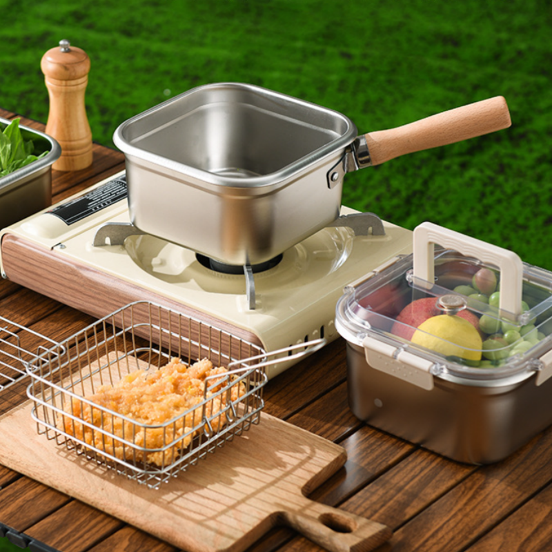 ⏰49% OFF – LAST CHANCE⏰Multi-Function Frying Cooker Set - Fryer, Cooker, Fresh Keeping & Vegetables Washing