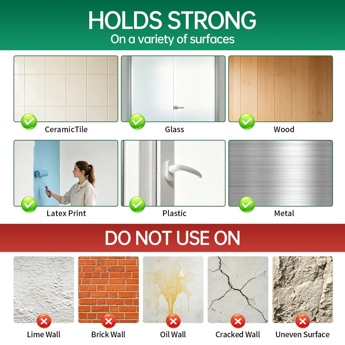 🎄  49% OFF! 🎁 Silicone Christmas Wreath Ties & Traceless Hooks – Reusable, Damage-Free Holiday Decor Hanging Kit ✨