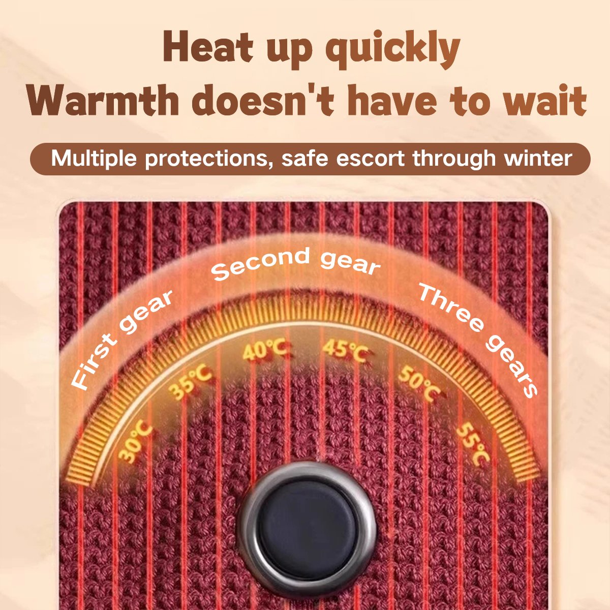 🔥49% OFF! ❄️ Stay Warm All Winter — Portable Electric Heated Blanket Shawl