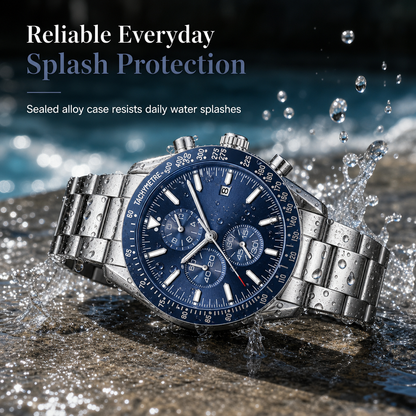 ⏳🔥LIMITED-TIME 54% OFF! ⌚Men's Sport Quartz Watch Multifunctional Waterproof Fashion Wristwatch Model 5140