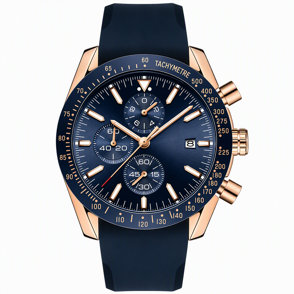 ⏳🔥LIMITED-TIME 54% OFF! ⌚Men's Sport Quartz Watch Multifunctional Waterproof Fashion Wristwatch Model 5140