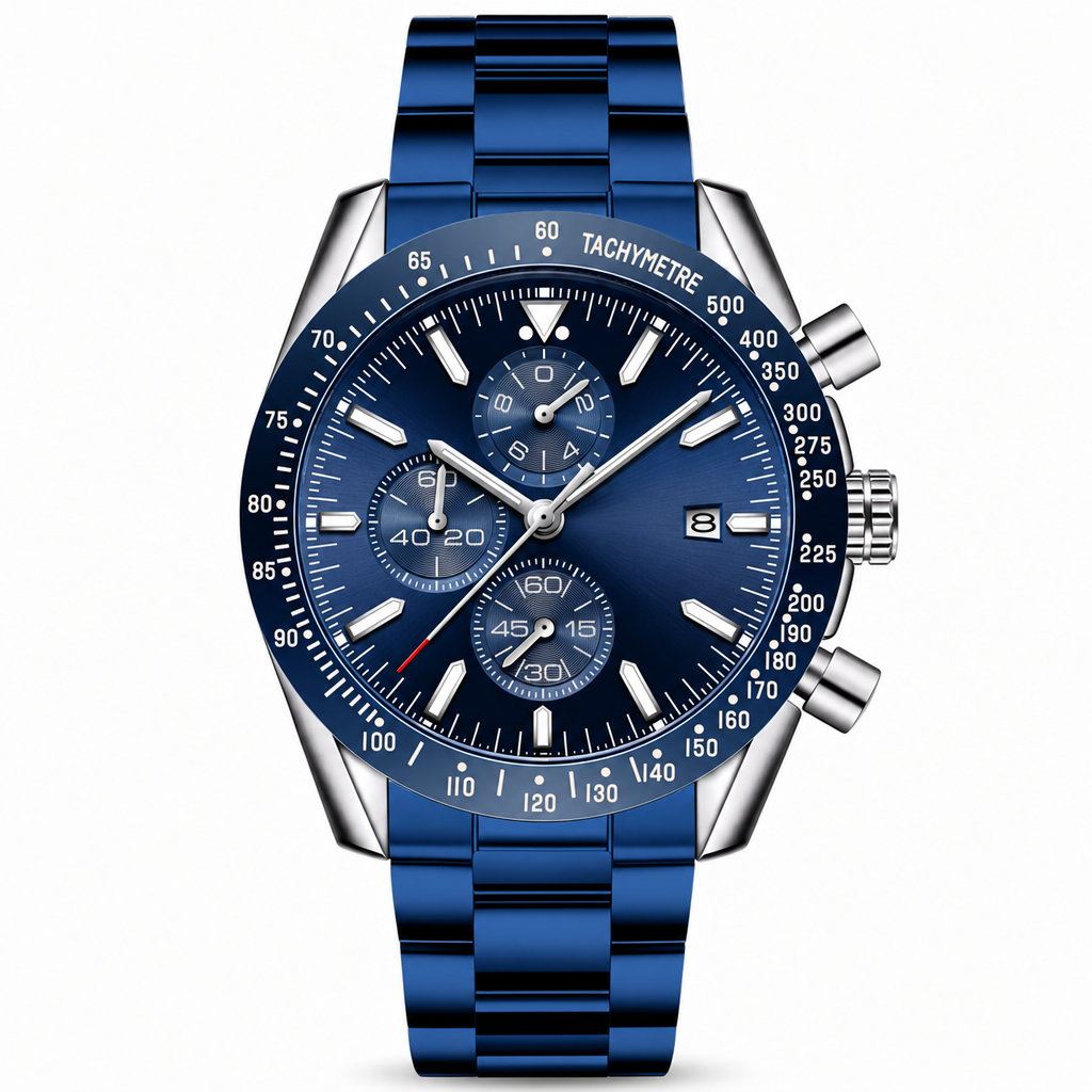 ⏳🔥LIMITED-TIME 54% OFF! ⌚Men's Sport Quartz Watch Multifunctional Waterproof Fashion Wristwatch Model 5140