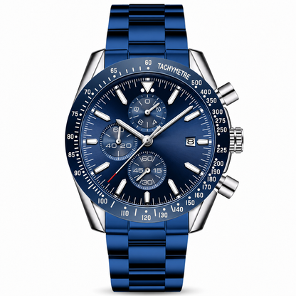 ⏳🔥LIMITED-TIME 54% OFF! ⌚Men's Sport Quartz Watch Multifunctional Waterproof Fashion Wristwatch Model 5140