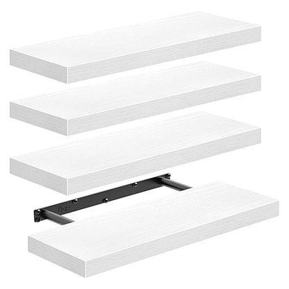 🏆LIMITED TIME 49% OFF🧺Minimalist Wooden Floating Wall Shelves