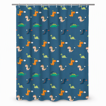 Waterproof Mold Resistant Fabric Shower Curtain for Bathroom Dry and Wet Separation