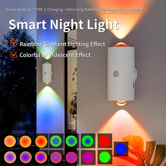 💡HOT SALE 49% OFF🌈Auto-Sensing Color Changing Night Light
