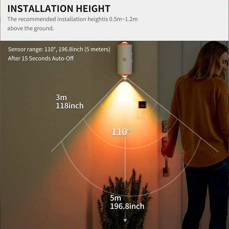 💡HOT SALE 49% OFF🌈Auto-Sensing Color Changing Night Light