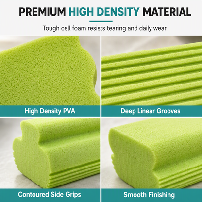 🧽 LIMITED‑TIME 49% OFF! 🧼 Highly Absorbent Multi‑Purpose PVA Cleaning Sponges – Grooved Dust, Pet Hair & Spill Trapper 💧