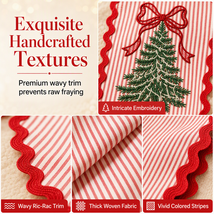 🎄 49% OFF – Vintage Santa Ribbon Bow for Wreaths & Doors