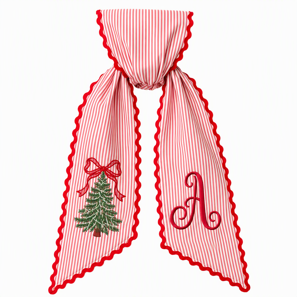 🎄 49% OFF – Vintage Santa Ribbon Bow for Wreaths & Doors