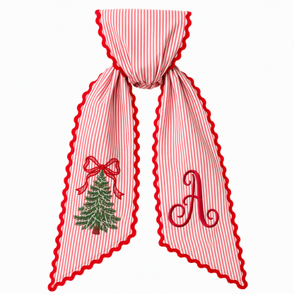 🎄 49% OFF – Vintage Santa Ribbon Bow for Wreaths & Doors