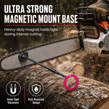 📢 49% OFF!! ⏰ Chainsaw Cutting Marker Tool – Wood Cutting Alignment Guide🔧