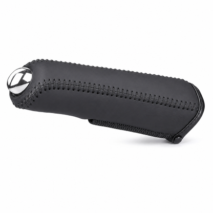 🚗 LIMITED-TIME 49% OFF! ✋ Universal Car Handbrake Protective Cover Sleeve – PU Leather, Anti-Slip, Interior Upgrade ✨