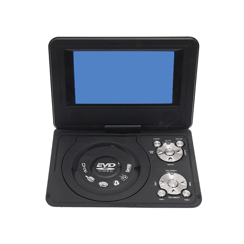 ✨ 7.8 Inch Portable DVD/EVD Player — Swivel Screen & Game Function 🎮