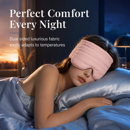 📢📢49% OFF !! ⏰ Weighted Sleep Mask – 100% Blackout, Fall Asleep Faster & Wake Up Refreshed!