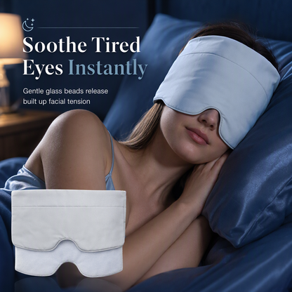 📢📢49% OFF !! ⏰ Weighted Sleep Mask – 100% Blackout, Fall Asleep Faster & Wake Up Refreshed!